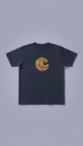 Ink Navy Embroidered Tee